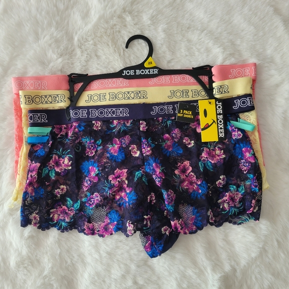 🌼JOE BOXER BRAND NEW 3-PACK BOYSHORTS SIZE 2X - Picture 1 of 9